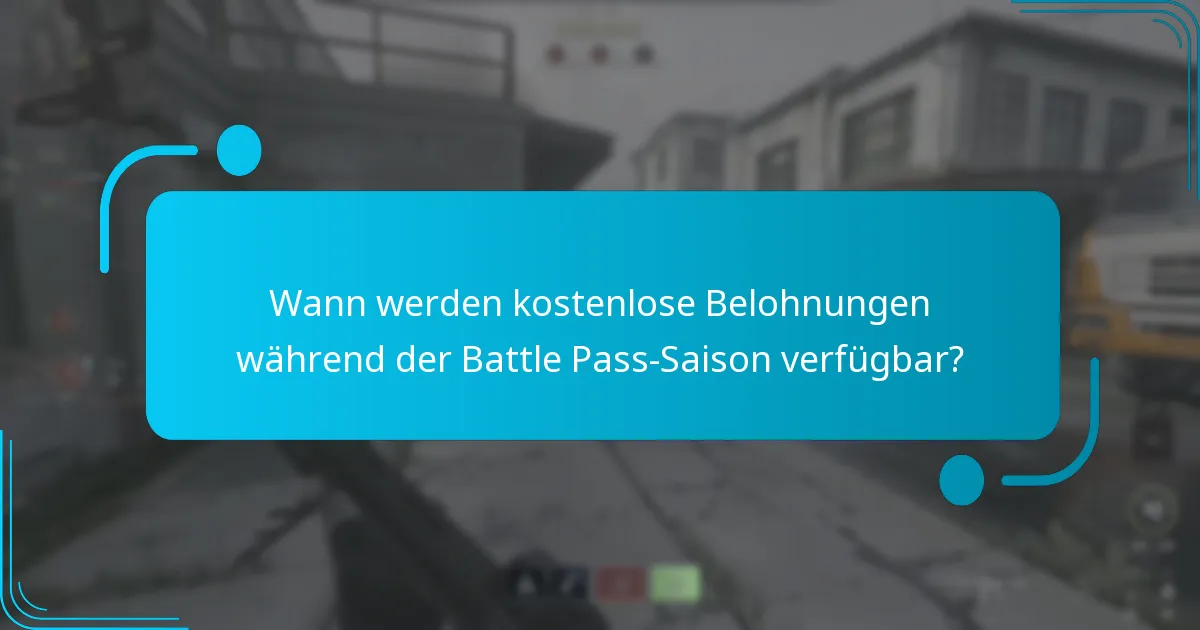 Wie können Spieler kostenlose Belohnungen im Battle Pass verdienen?
